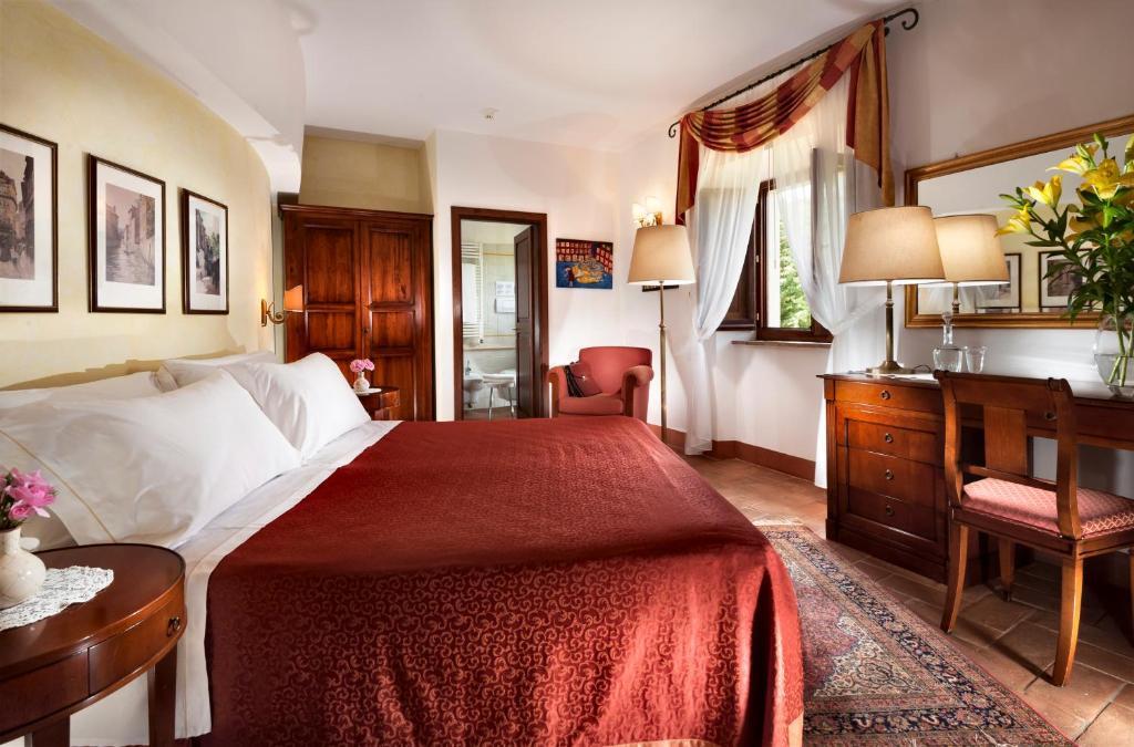 فندق بانيو فينيونيفي  Relais Osteria Dell'Orcia الغرفة الصورة